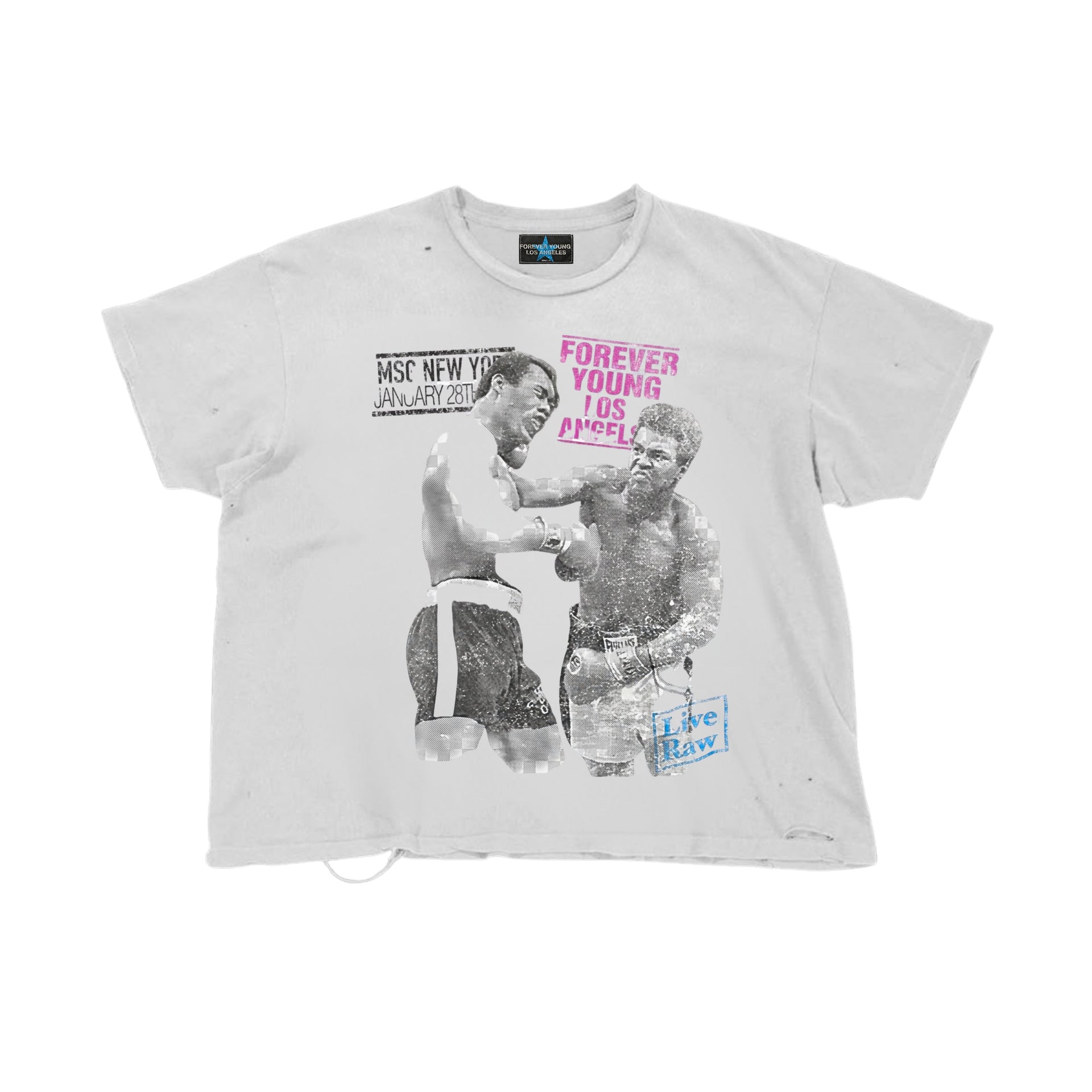 "LIVE RAW" T-SHIRT