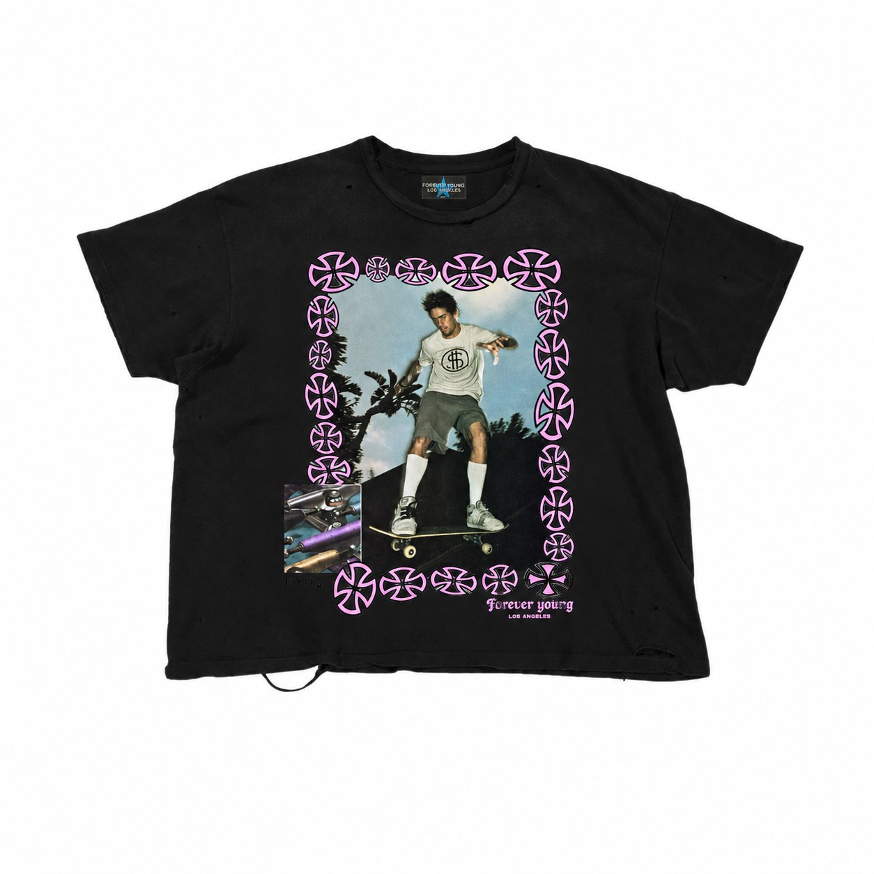 "LOS ANGELES SKATE TEE" SHIRT